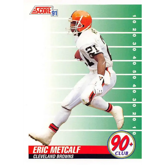 1991 Score #328 Eric Metcalf EX Excellent Cleveland Browns Football Card - Football Card Single