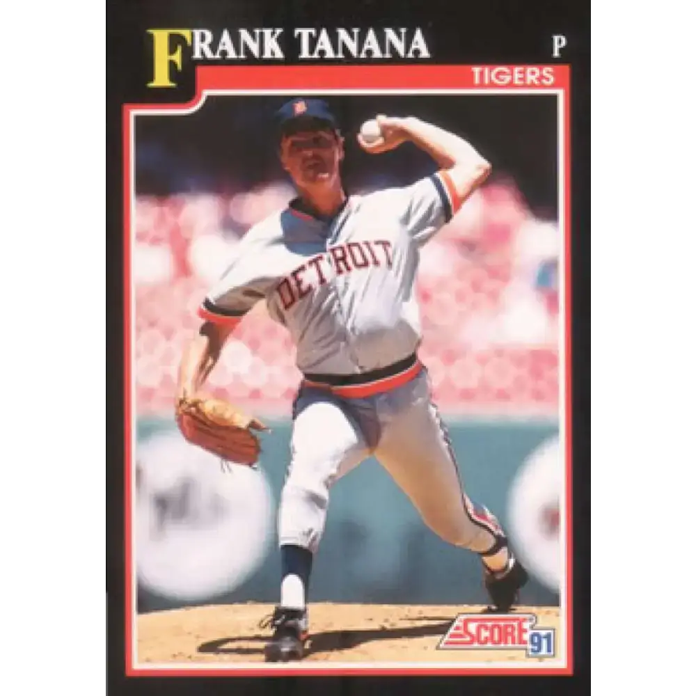 1991 Score #328 Frank Tanana NM-MT Detroit Tigers Baseball Card - Baseball Card Single