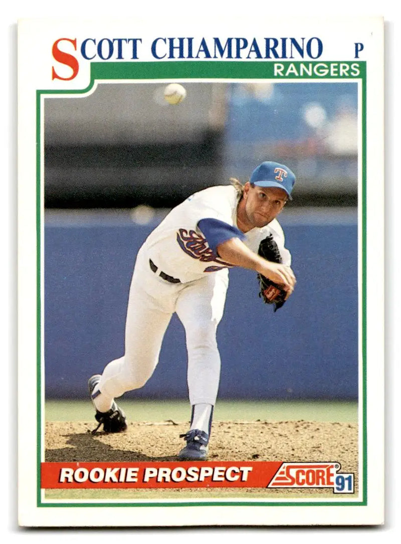 1991 Score #352 Scott Chiamparino - Baseball Card Single