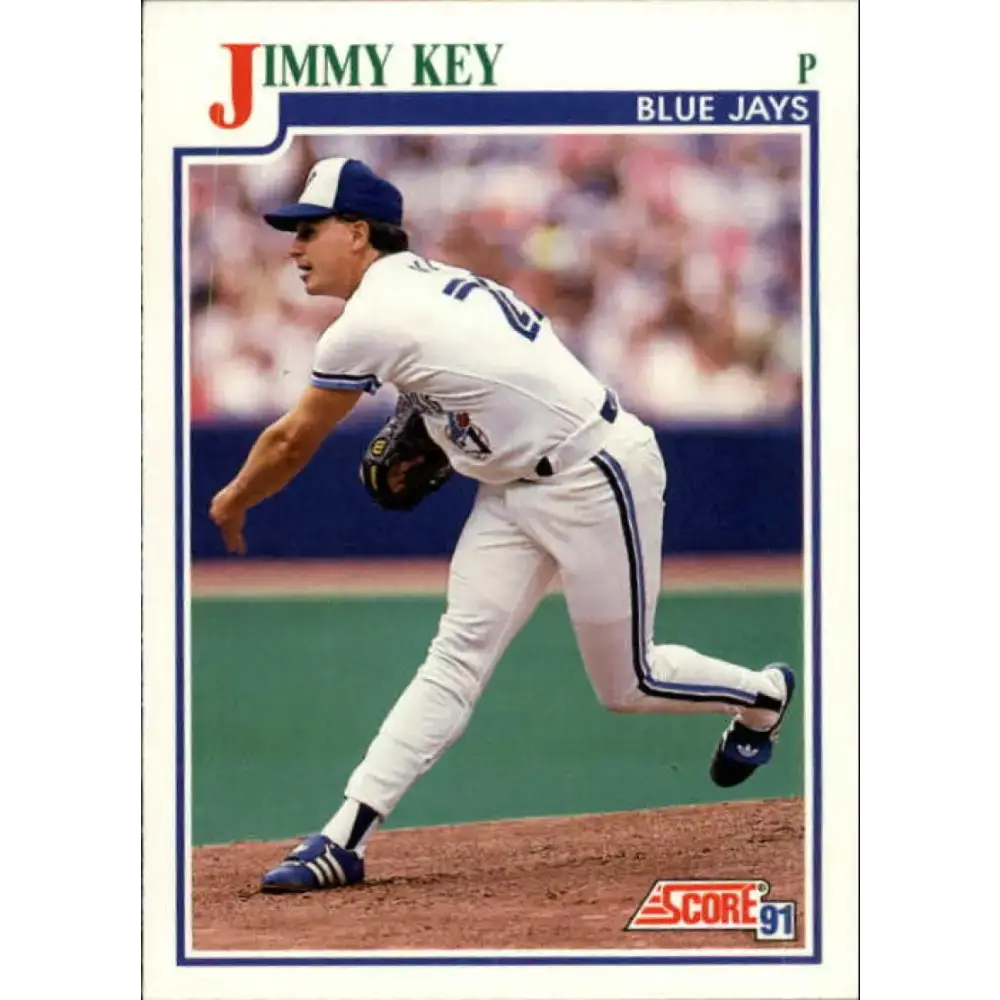 1991 Score #422 Jimmy Key NM-MT Toronto Blue Jays Baseball Card - Baseball Card Single