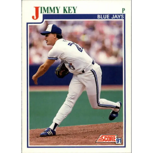 1991 Score #422 Jimmy Key NM-MT Toronto Blue Jays Baseball Card - Baseball Card Single