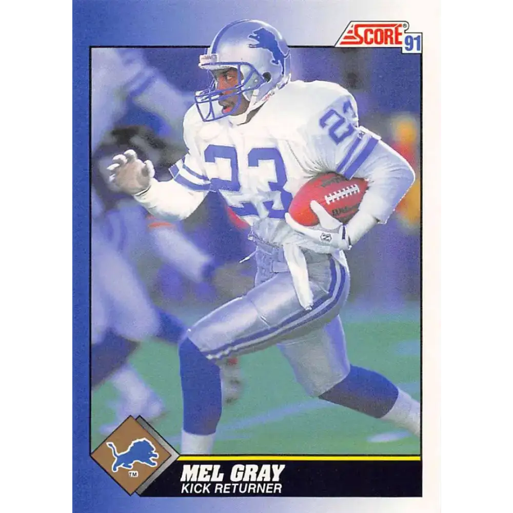 1991 Score #43 Mel Gray EX Excellent Detroit Lions Football Card - Football Card Single