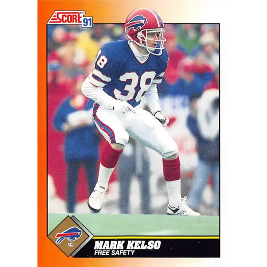 1991 Score #431 Mark Kelso EX Excellent Buffalo Bills Football Card