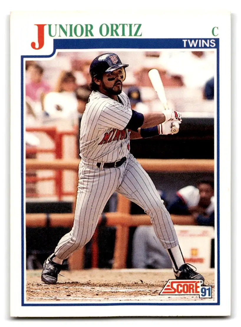 1991 Score #438 Junior Ortiz - Baseball Card Single