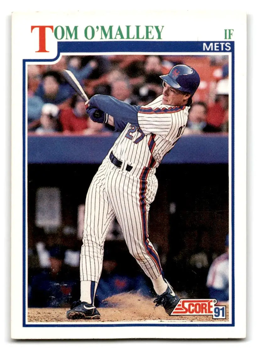 1991 Score #439 Tom O’Malley - Baseball Card Single