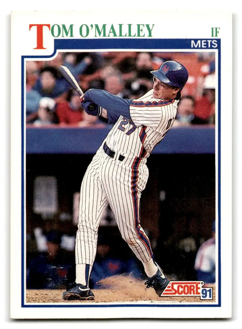 1991 Score #439 Tom O’Malley - Baseball Card Single