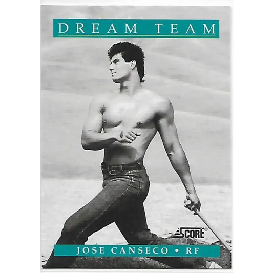 1991 Score #441 Jose Canseco DT NM-MT Oakland Athletics Baseball Card - Baseball Card Single