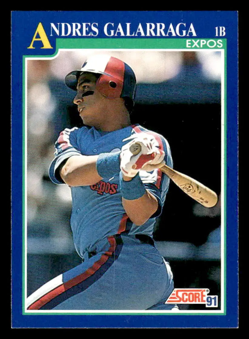 1991 Score #443 Andres Galarraga - Baseball Card Single