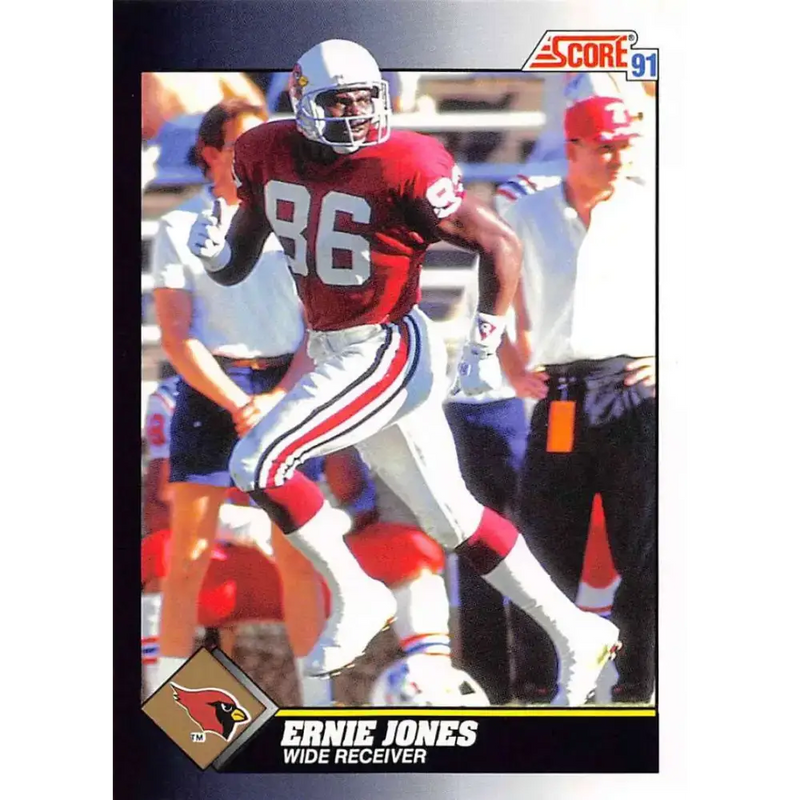 1991 Score #462 Ernie Jones EX Excellent Phoenix Cardinals Football Card - Football Card Single