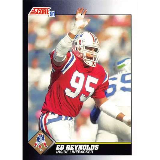 1991 Score #479 Ed Reynolds EX Excellent New England Patriots Football Card