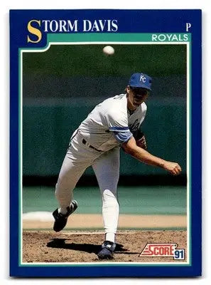 1991 Score #511 Storm Davis - Baseball Card Single