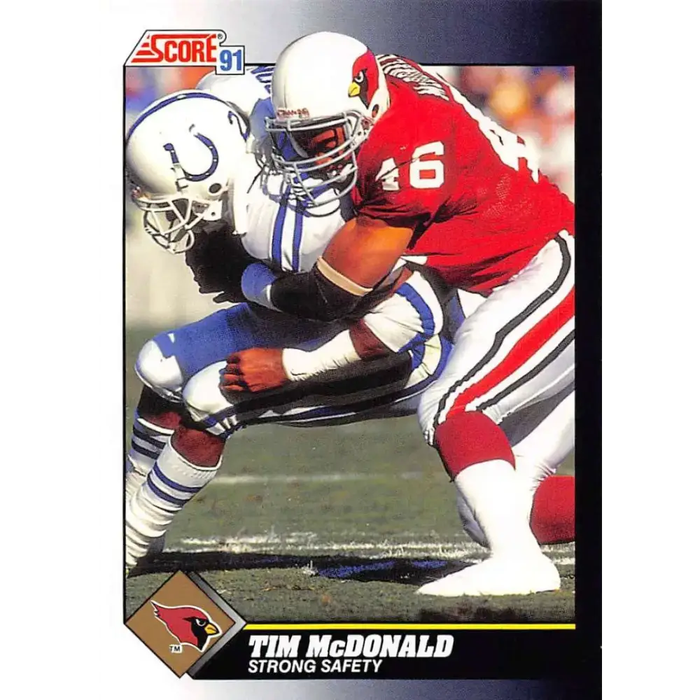 1991 Score #514 Tim McDonald EX Excellent Phoenix Cardinals Football Card - Football Card Single
