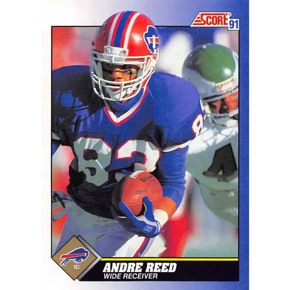 1991 Score #53 Andre Reed EX Excellent Buffalo Bills Football Card - Football Card Single