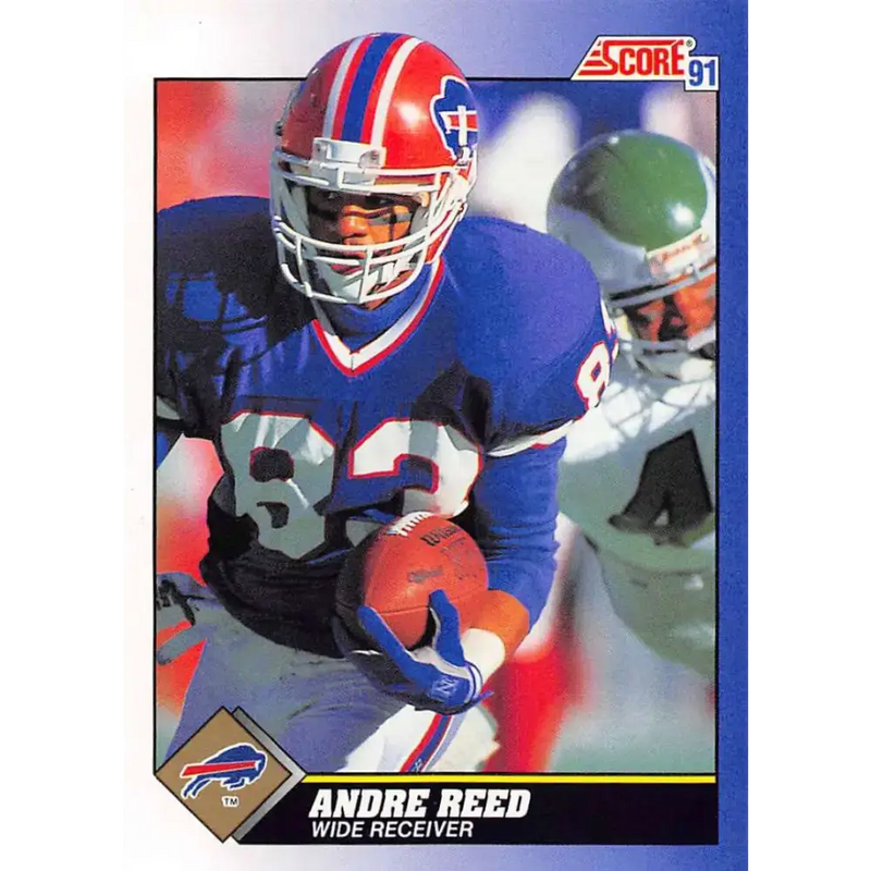 1991 Score #53 Andre Reed EX Excellent Buffalo Bills Football Card - Football Card Single