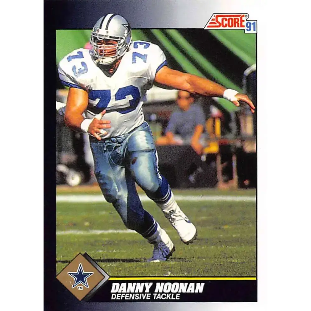 1991 Score #559 Danny Noonan EX Excellent Dallas Cowboys Football Card - Football Card Single