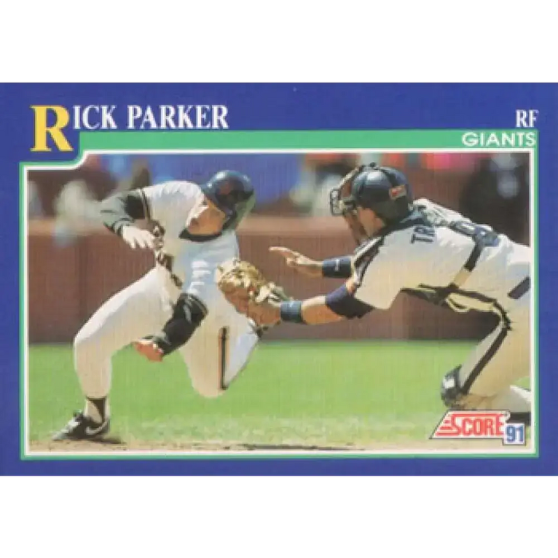 1991 Score #58 Rick Parker NM-MT San Francisco Giants Baseball Card - Baseball Card Single