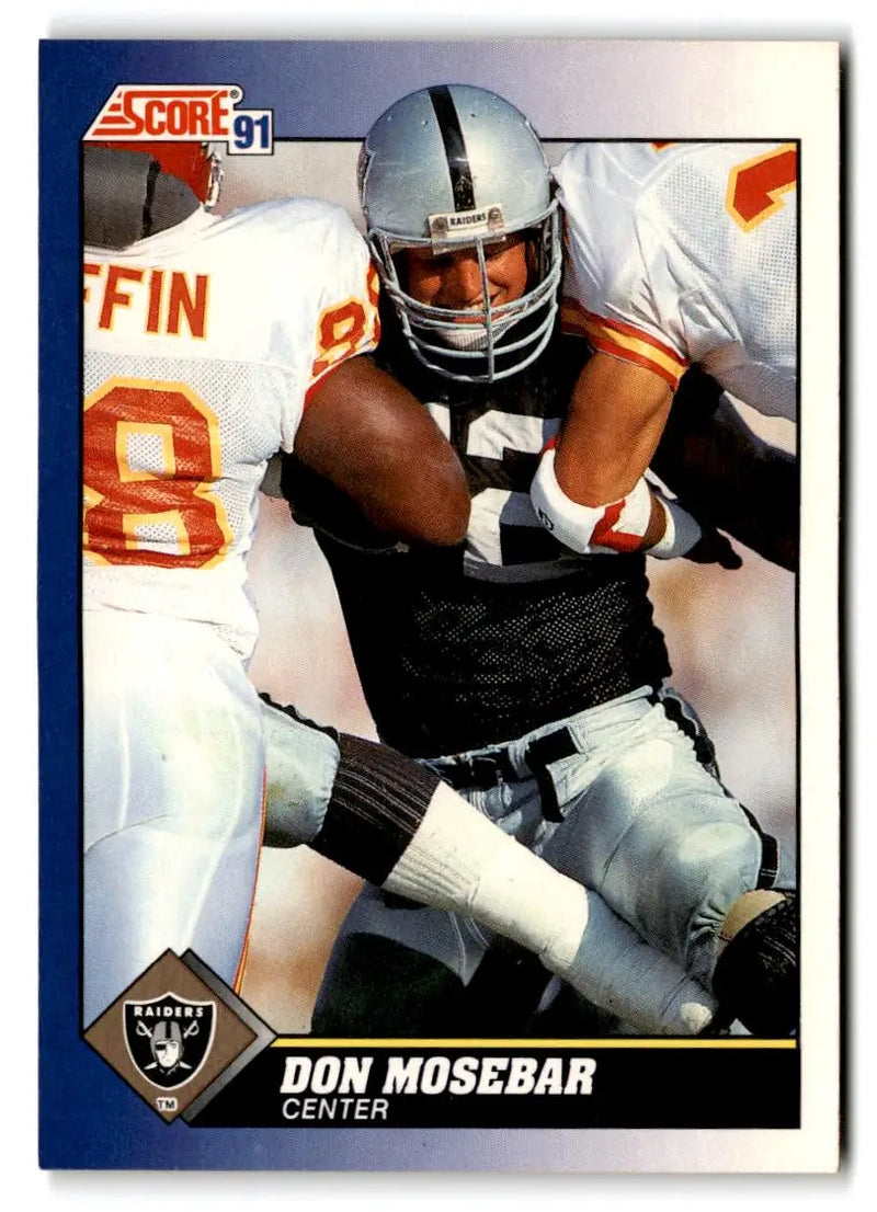 1991 Score #62 Don Mosebar - Football Card Single