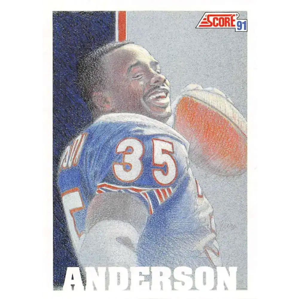 1991 Score #621 Neal Anderson EX Excellent Chicago Bears Football Card - Football Card Single