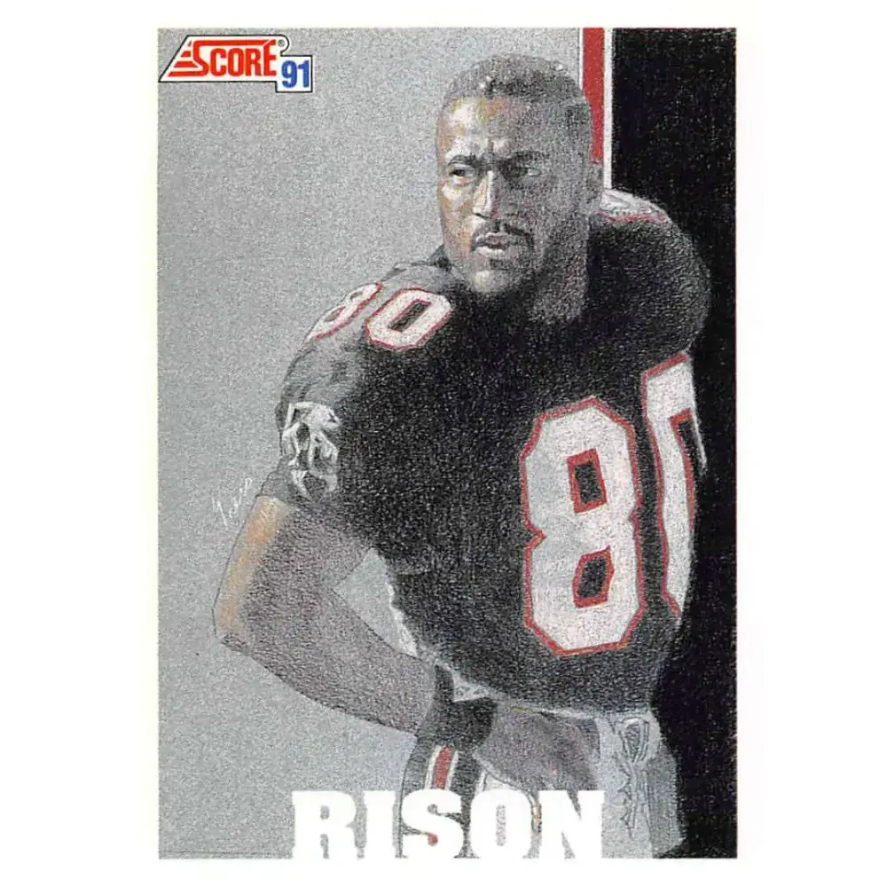 1991 Score #634 Andre Rison EX Excellent Atlanta Falcons Football Card - Football Card Single