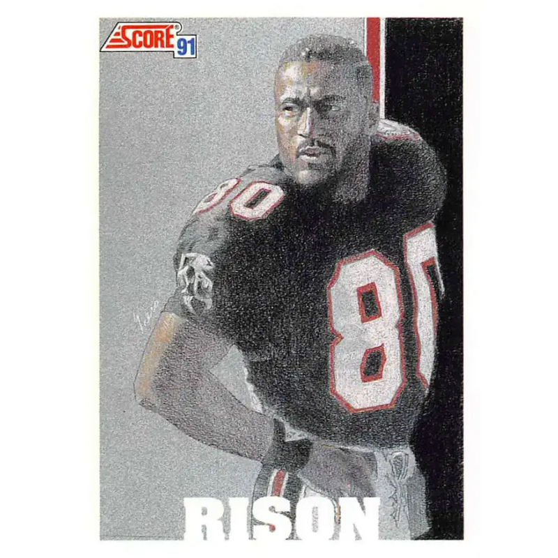 1991 Score #634 Andre Rison EX Excellent Atlanta Falcons Football Card - Football Card Single