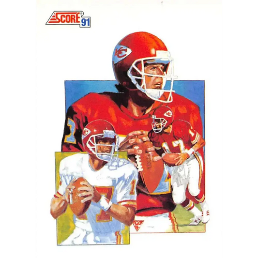 1991 Score #662 Steve DeBerg EX Excellent Kansas City Chiefs Football Card