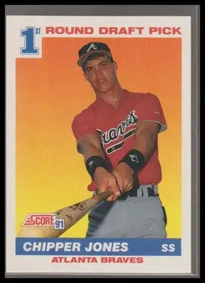 1991 Score #671 Chipper Jones