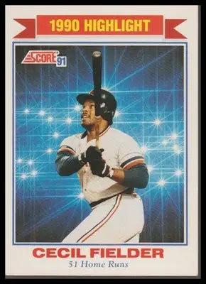 1991 Score #770 Cecil Fielder