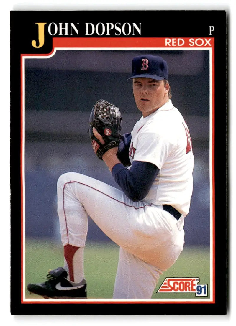 1991 Score #772 John Dopson - Baseball Card Single