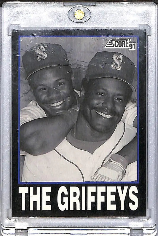 1991 Score #841 The Griffeys NM-MT Seattle Mariners - Baseball Card Single