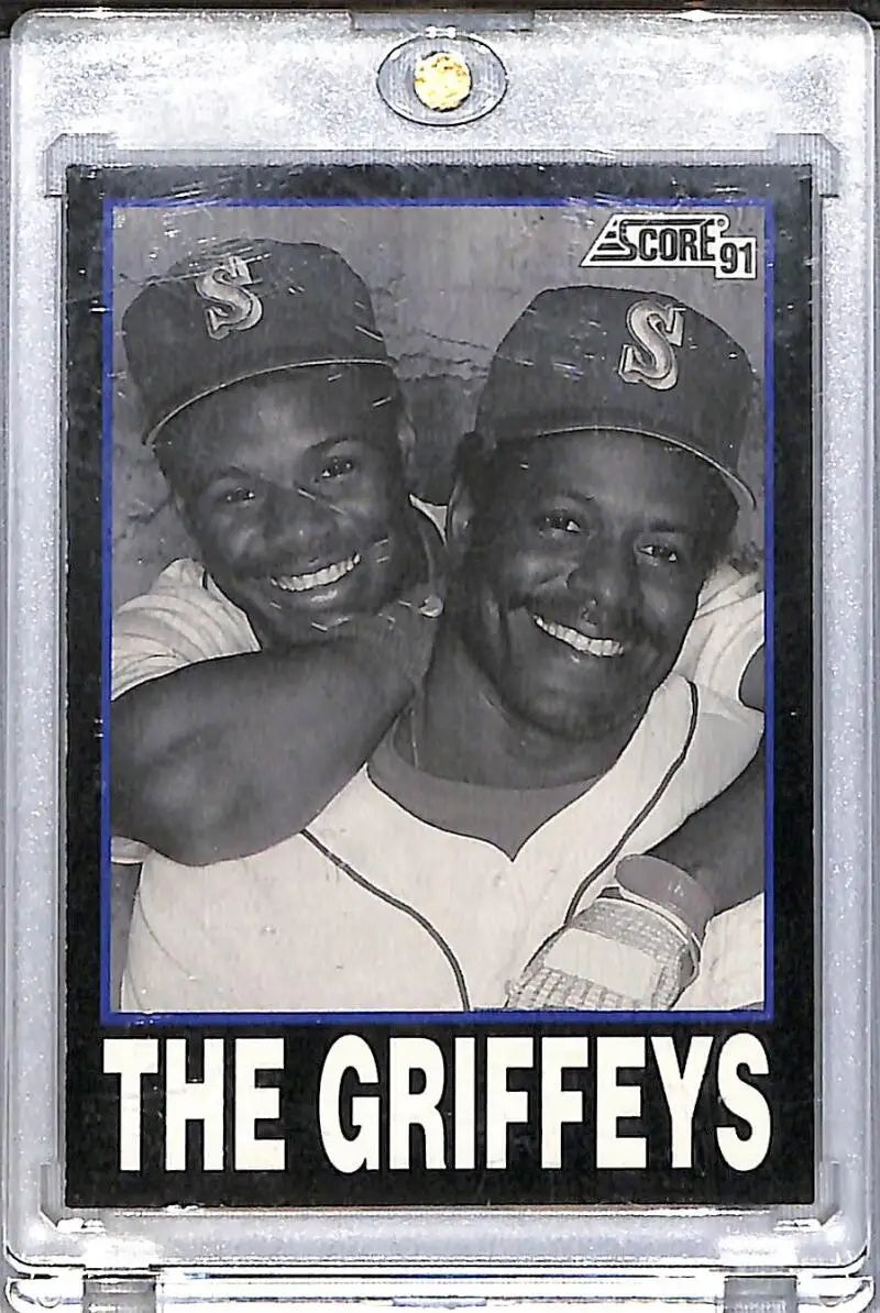 1991 Score #841 The Griffeys NM-MT Seattle Mariners - Baseball Card Single