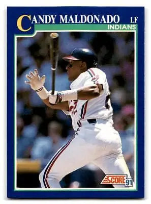 Candy Maldonado baseball card from 1991 Score #93 for trading cards collection