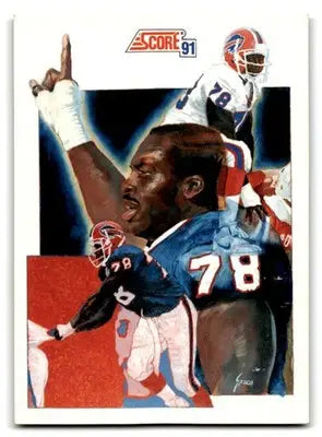 1991 Score Football Bruce Smith #667 Buffalo Bills - Football Card Single