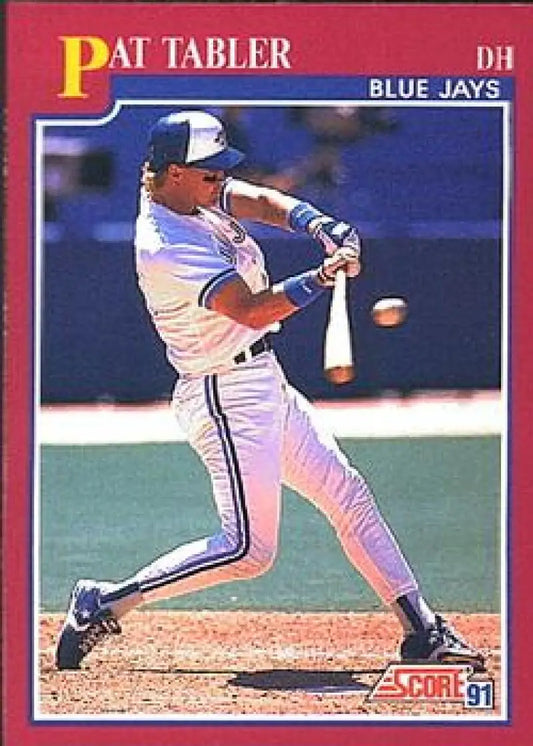 1991 Score Rookie and Traded #22T Pat Tabler NM-MT Toronto Blue Jays Baseball Card - Baseball Card Single