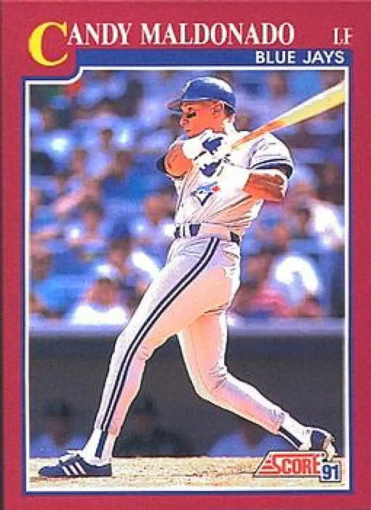 1991 Score Rookie and Traded #28T Candy Maldonado NM-MT Toronto Blue Jays Baseball Card - Baseball Card Single