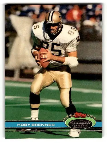 1991 Stadium Club #436 Hoby Brenner New Orleans Saints Football Card ID:60232 - Football Card Single