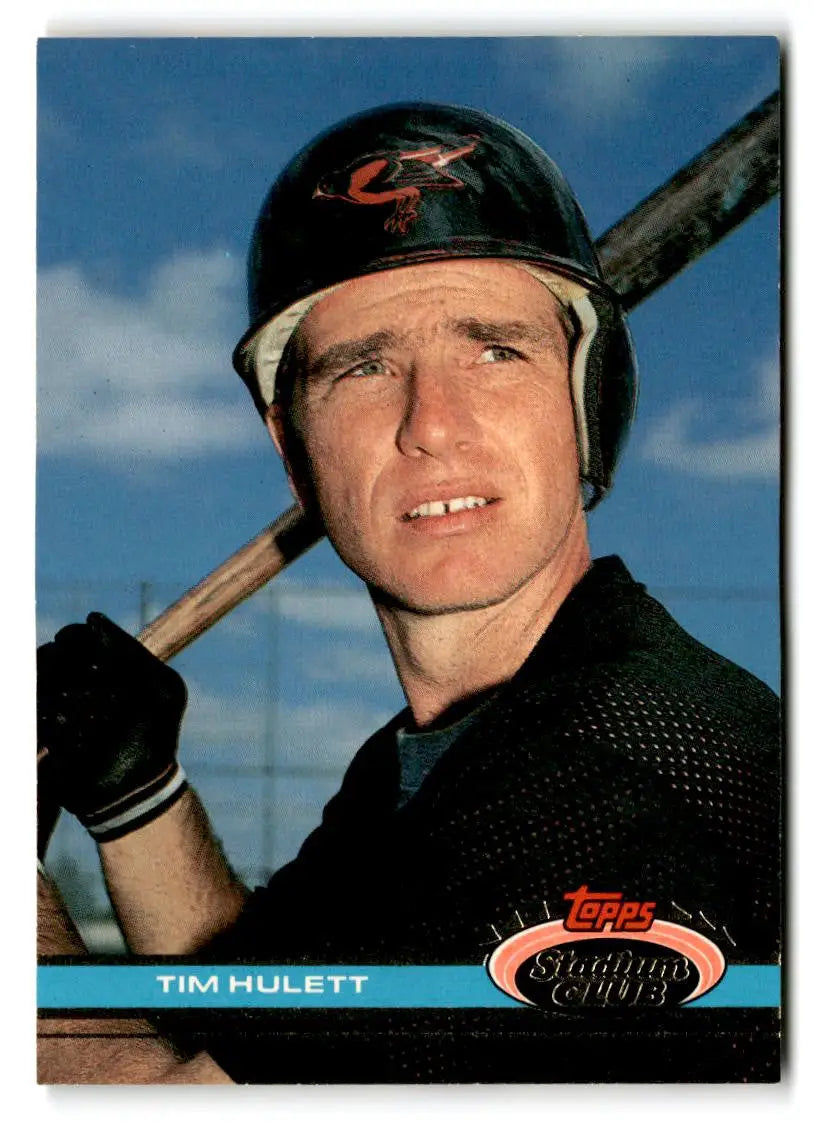 1991 Stadium Club #517 Tim Hulett - Baseball Card Single