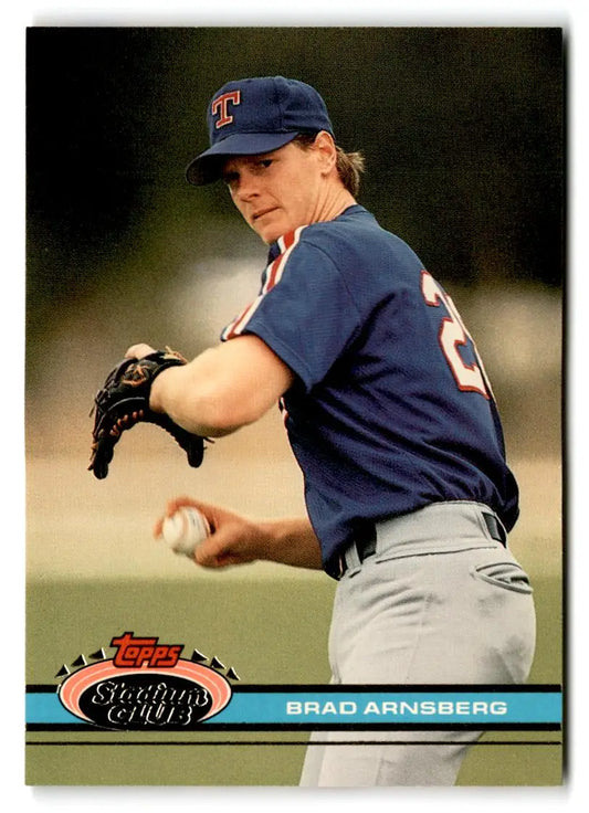1991 Stadium Club #540 Brad Arnsberg - Baseball Card Single