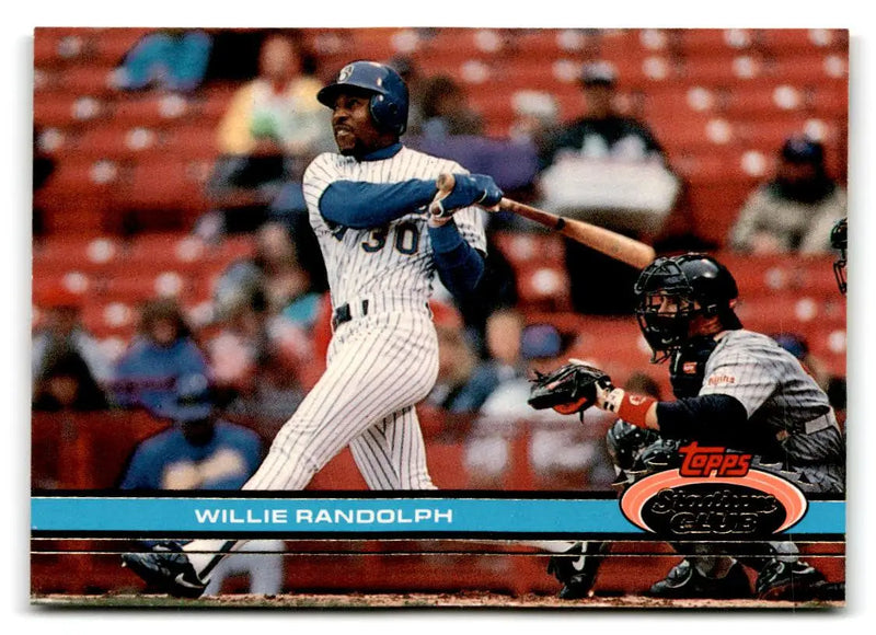 1991 Stadium Club #545 Willie Randolph - Baseball Card Single