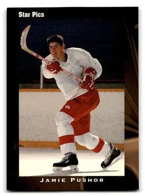 1991 Star Pics #3 Jamie Pushor - Hockey Card Single