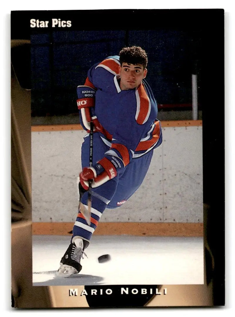 1991 Star Pics #34 Mario Nobili - Hockey Card Single