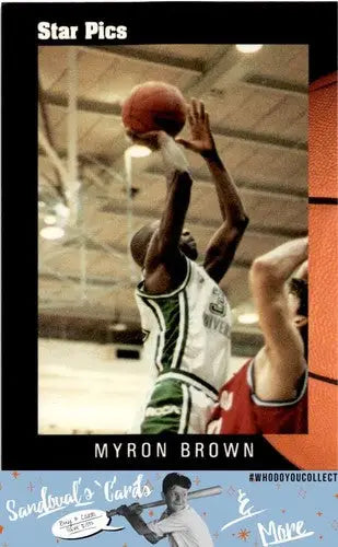 1991 Star Pics #43 Myron Brown ID:45749 - Basketball Card Single