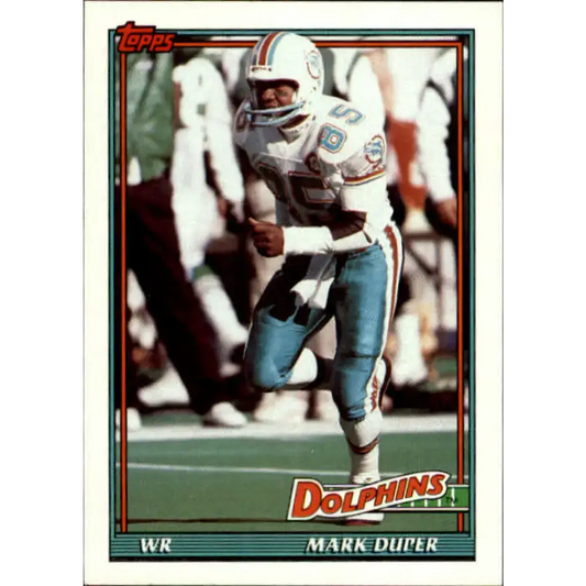 1991 Topps #120 Mark Duper NM-MT Miami Dolphins Football Card