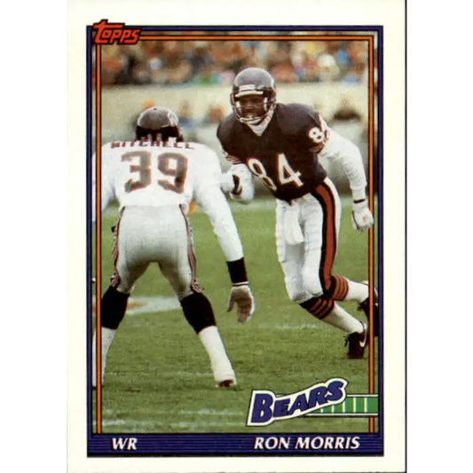 1991 Topps #162 Ron Morris NM-MT Chicago Bears Football Card