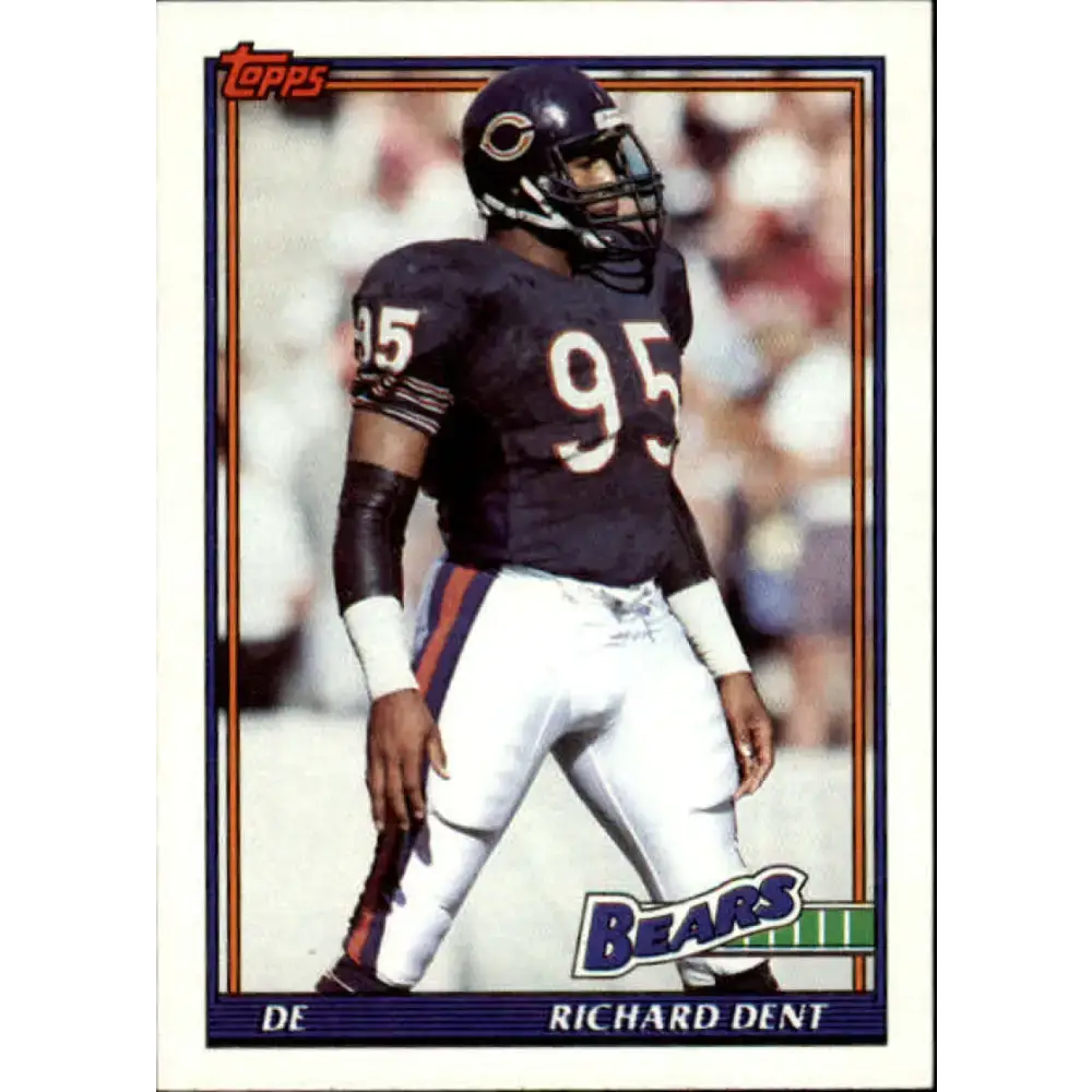 1991 Topps #173 Richard Dent NM-MT Chicago Bears Football Card - Football Card Single