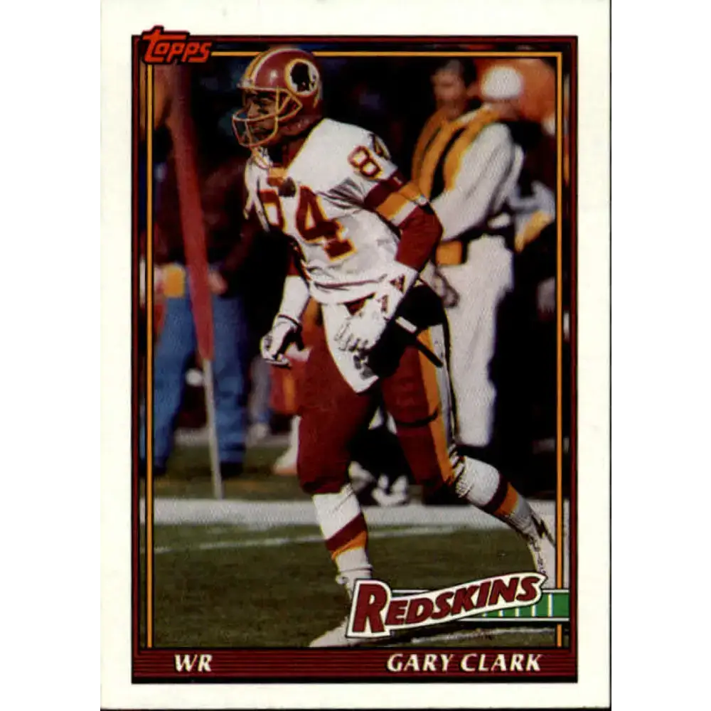 1991 Topps #196 Gary Clark NM-MT Washington Redskins Football Card