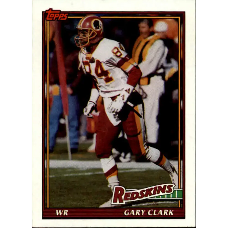 1991 Topps #196 Gary Clark NM-MT Washington Redskins Football Card