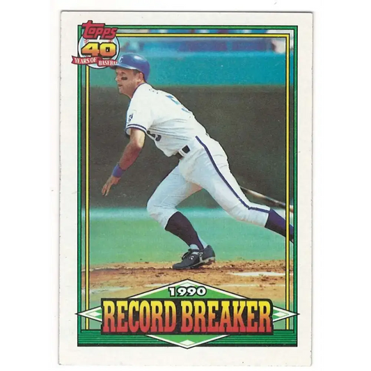 1991 Topps #2 George Brett NM-MT Kansas City Royals Baseball Card - Baseball Card Single