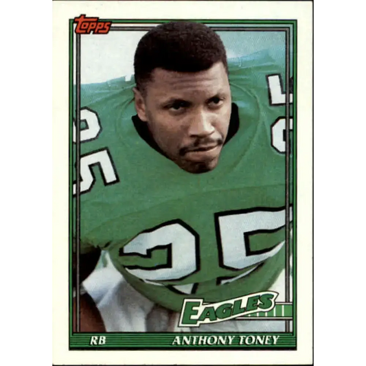 1991 Topps #202 Anthony Toney NM-MT Philadelphia Eagles Football Card
