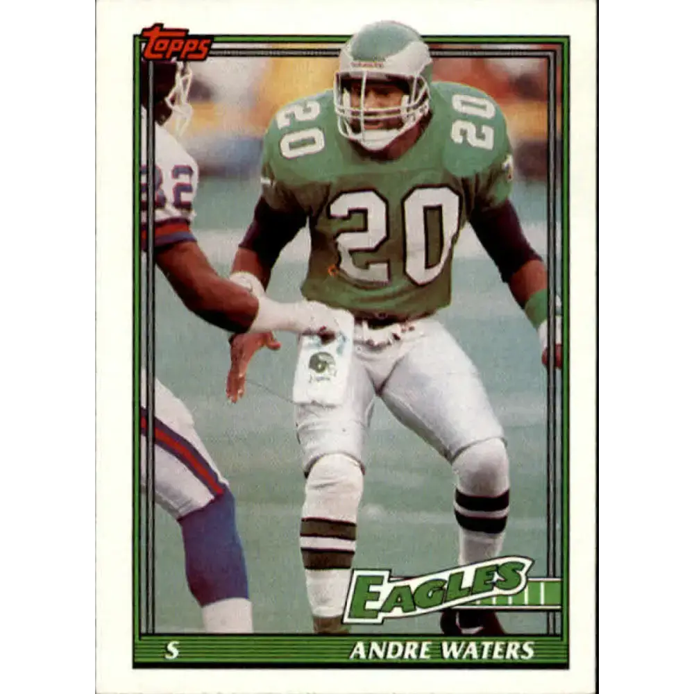 1991 Topps #208 Andre Waters NM-MT Philadelphia Eagles Football Card