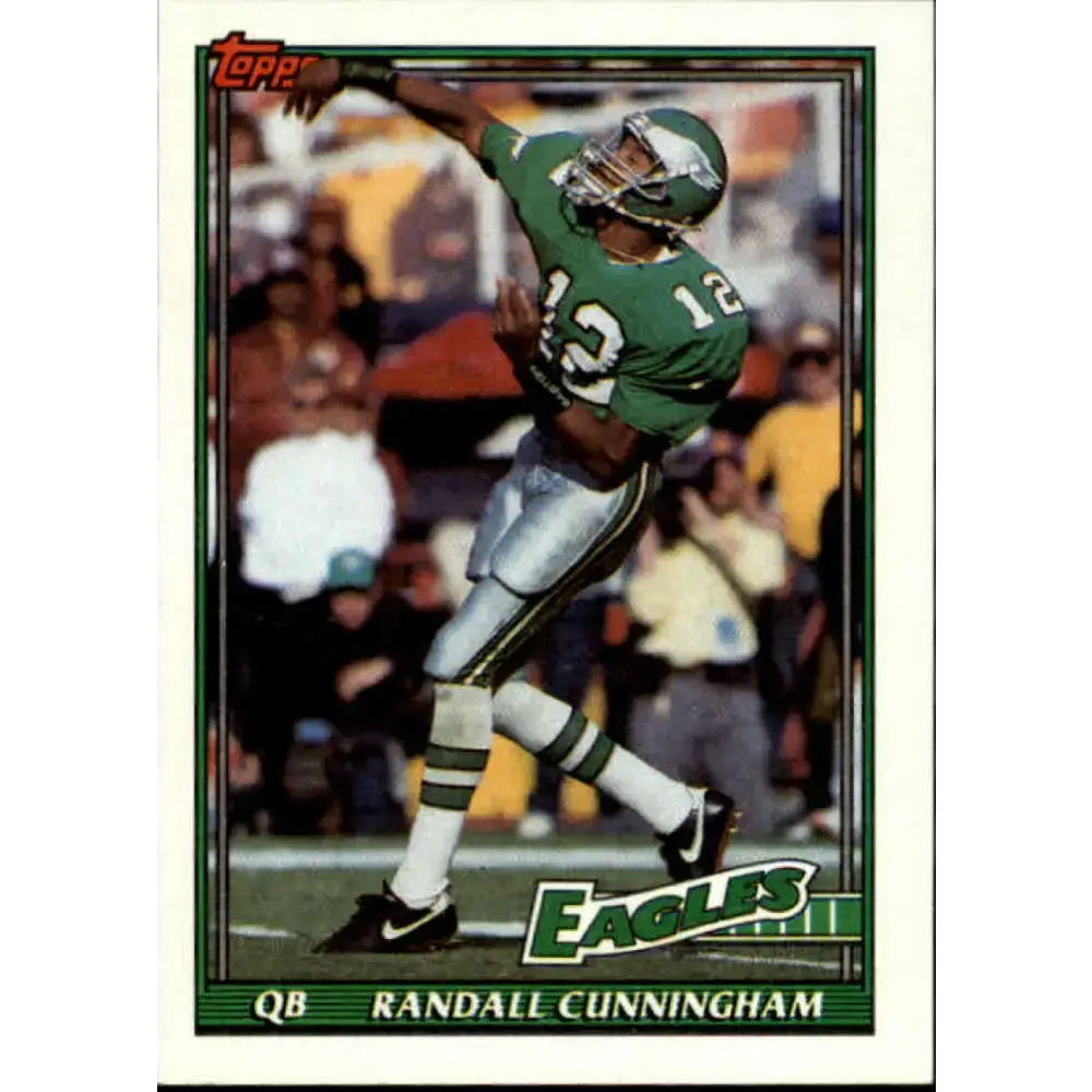 1991 Topps #210 Randall Cunningham NM-MT Philadelphia Eagles Football Card - Football Card Single